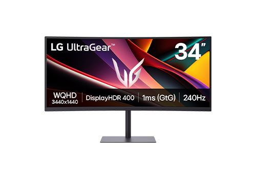 LG Gaming Monitor 34G630A-B 34" Curved 240 Hz WQHD