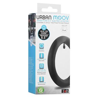 Chambre à air 8,5" pour trottinette électrique T'nB Urban Moov Noir