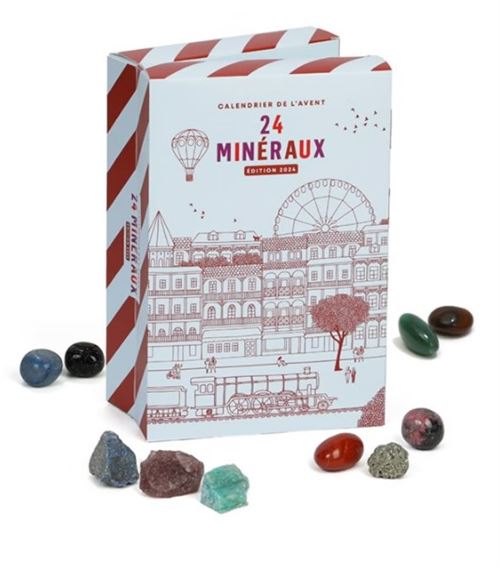 Calendrier De L’avent 2025 Cristaux – 24 Jours De Minéraux + 3 Kits De Croissance, Idéal Pour Enfants Curieux, Projet STEM