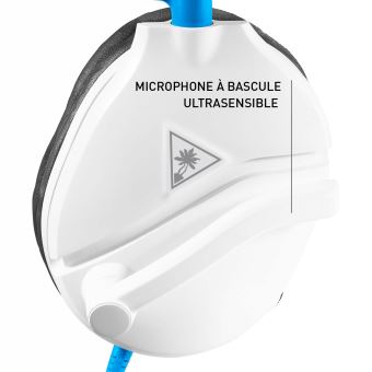 Micro-casque Gaming filaire Turtle Beach Recon 70 Blanc et Bleu pour PS4  Pro et PS4 - Casque pour console - Achat & prix