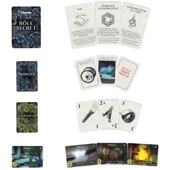 Jeu d'enquête Hasbro Gaming Cluedo Conspiration
