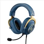 Micro-casque filaire Logitech G PRO X Edition League of Legends Bleu Or