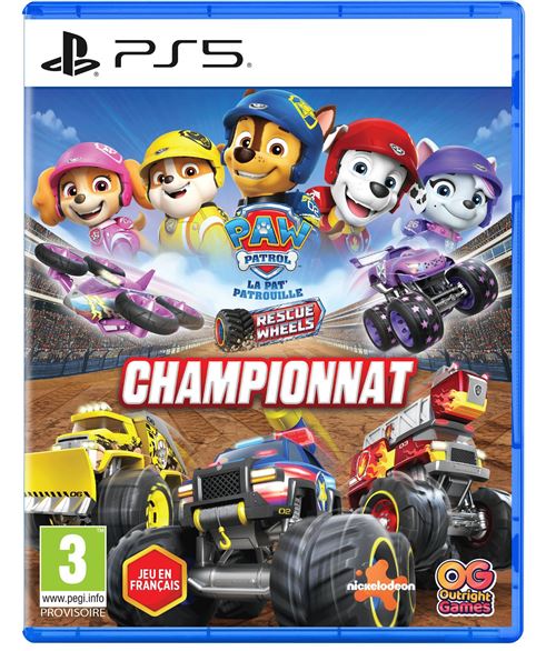 Outright Games Paw Patrol™ : Rescue Wheels™ - Championnat Ps5