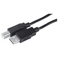 Cables USB GENERIQUE CABLING® Câble USB 3.0 A-B pour imprimante / scanner  QUALITE SUPERIEURE Blindé. Pour HP Lexmark Epson Canon IBM Brother .  Longueur 5M. Noir