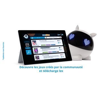 Robot éducatif Winky Exclusivité Fnac Noir et Blanc