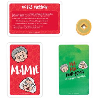 Jeu de société Hasbro Gaming Le mah-jong des mamies