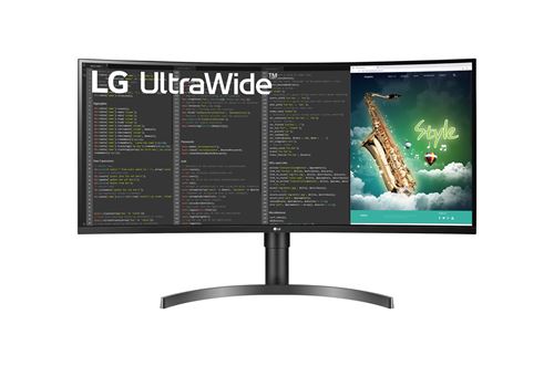 Beeldscherm LG 35WN75CP-B 35" Gebogen UWQHD Zwart