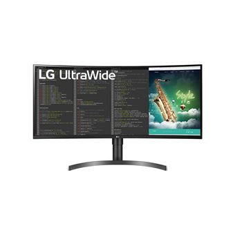 Ecran PC LG 35WN75CP-B 35" incurvé UWQHD Noir