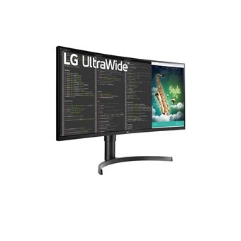 Ecran PC LG 35WN75CP-B 35" incurvé UWQHD Noir