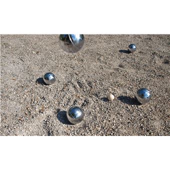 Set de boules de pétanque Schildkrot Funsport Argent et Noir