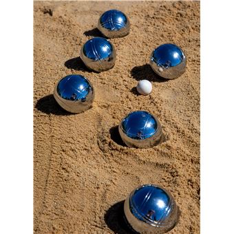 Set de boules de pétanque Schildkrot Funsport Argent et Noir