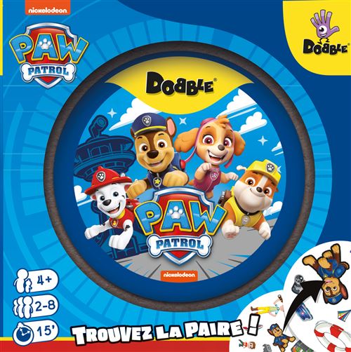 Asmo Jeu D’Ambiance Asmodee Dobble Paw Patrol Pat’Patrouille