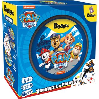 Jeu d’ambiance Asmodee Dobble Paw Patrol Pat’Patrouille