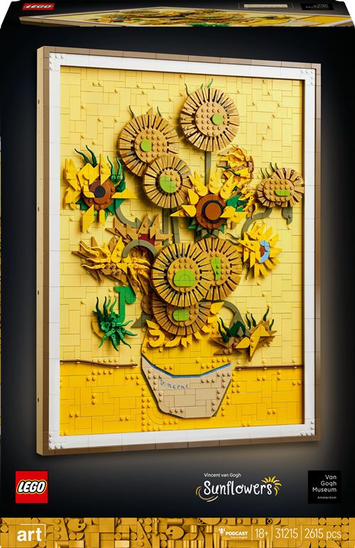 Lego Art Lego® Art 31215 Vincent Van Gogh – Les Tournesols