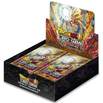 Carte à collectionner Bandai Dragon Ball JCC Booster Zenkai Séries 3 BT20