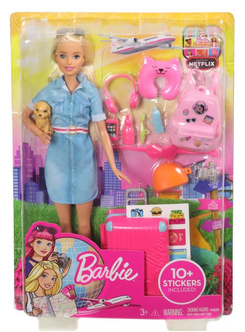 Coffret Barbie Voyage - Poupée - Achat & prix