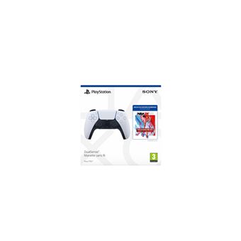 Manette sans fil DualSense Blanc + Pack NBA 2K22