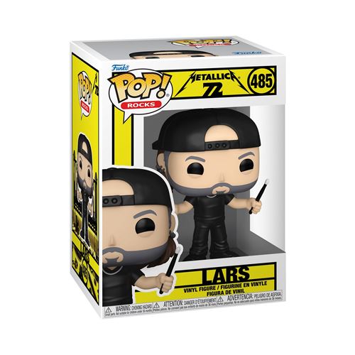 Metallica Figurine POP! Rocks Lars 72 Seasons 9 cm - vue 2