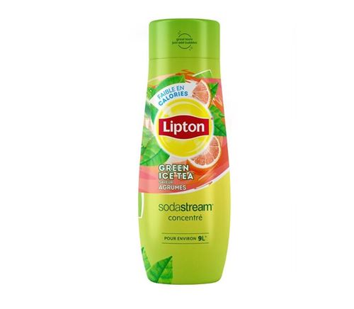 Concentré Sodastream Lipton Green Ice Tea Saveur Agrumes 440ml