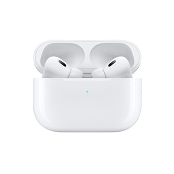 Apple AirPods Pro 2ème génération Blanc avec boîtier de charge MagSafe Ecouteurs sans fil True Wireless