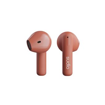 Ecouteurs intra-auriculaires sans fil Sudio A1 Terracotta
