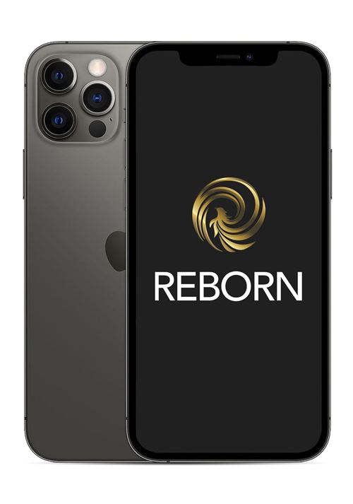 Apple iPhone 12 Pro 6,1 5G Double SIM 256 Go Space Gray - Reconditionné Grade A Reborn