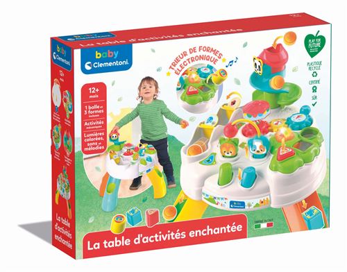 Jeu d'éveil Clementoni La table d'activités enchantée