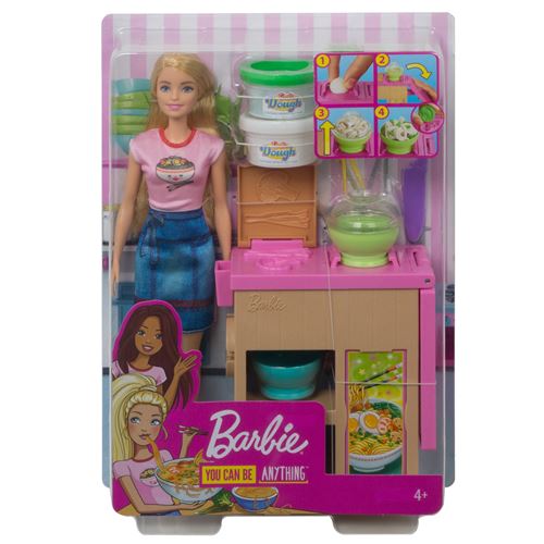 Poup&eacute;e Barbie - Coffret atelier p&acirc;tes