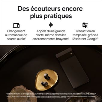 Ecouteurs sans fil Google Pixel Buds Pro Blanc