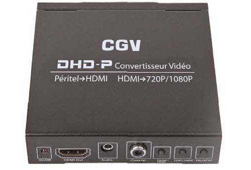 Connectique Audio / Vidéo Temium CONVERTISSEUR PERITEL VERS HDMI - DFSCHD01
