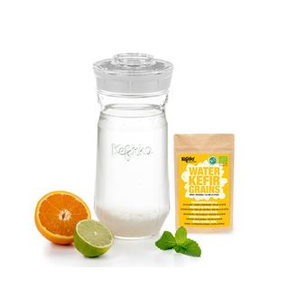 HA NATURE KIT KEFIR EAU LAIT KOMBUCHA 1,4L BLANC