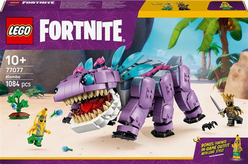 LEGO Fortnite 77077 Klombo Jeu de Construction pour Garçon dès Figurine de Dino - vue 2