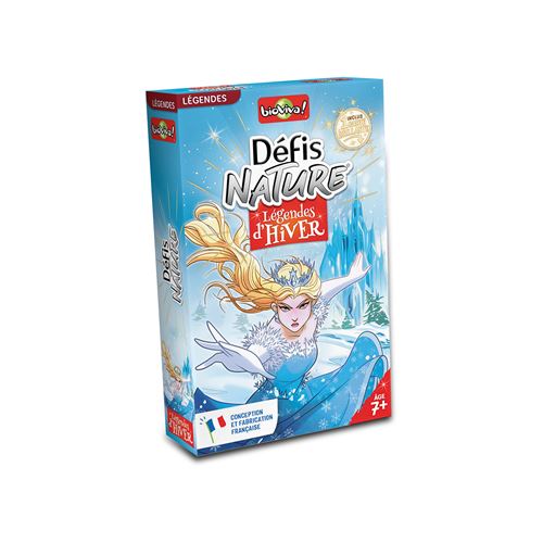 Jeu pour découvrir la nature Bioviva Défis Nature Légendes d'hiver