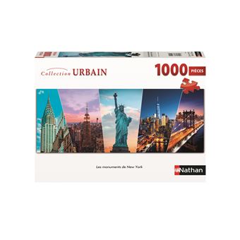 Puzzle 1000 pièces Nathan Massif des montagnes bleues - Puzzle | fnac