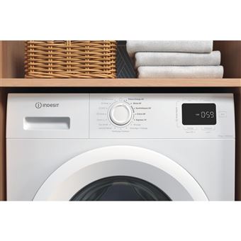 Lave-linge hublot Indesit IM1072MYTIMEFR Blanc, 10KG , 1200TRS, Classe energie A-10%,