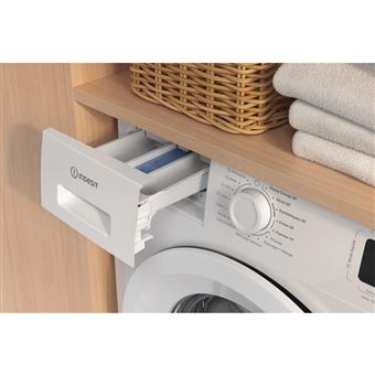 Lave-linge hublot Indesit IM1072MYTIMEFR Blanc, 10KG , 1200TRS, Classe energie A-10%,