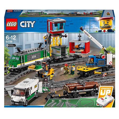 Lego City Le Train De Marchandises Télécommandé 60198 Lego La Boîte - vue 4