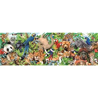 Puzzle 1000 pièces Clementoni Panorama Wildlife