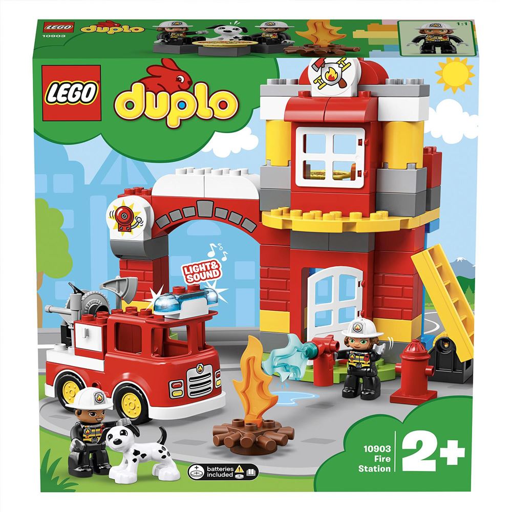 LEGO DUPLO Toboggan Bleu Terrain De Jeu pompiers maison de poupée 2213 9181 2762 2658 2693 