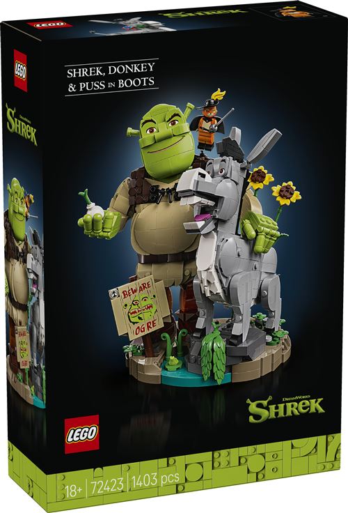 LEGO® B 2026 72423 Shrek, l’Âne et le Chat Potté