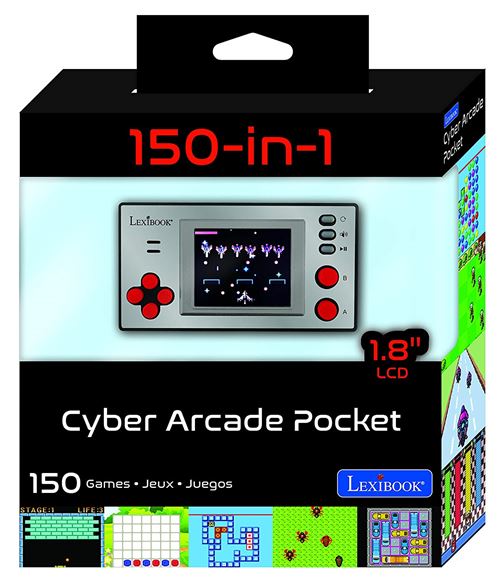 Console de jeux portable Lexibook Retro Pocket 150 Jeux
