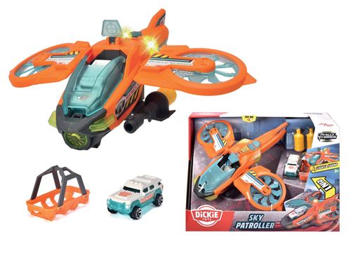 Véhicule Dickie Rescue Hybrids Sky Patroller