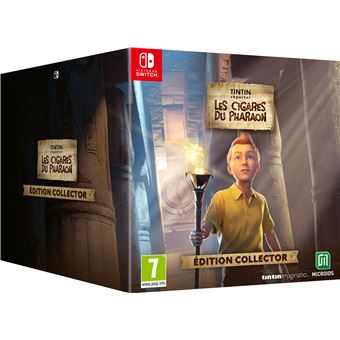 Tintin Reporter: Les Cigares Du Pharaon Edition Collector Nintendo Switch