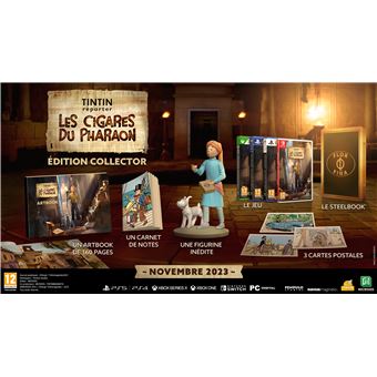 Tintin Reporter: Les Cigares Du Pharaon Edition Collector Nintendo Switch