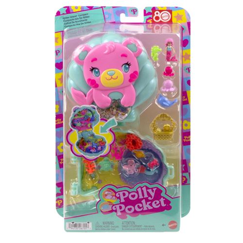 Figurine Polly Pocket Coffret Ourson Des Iles
