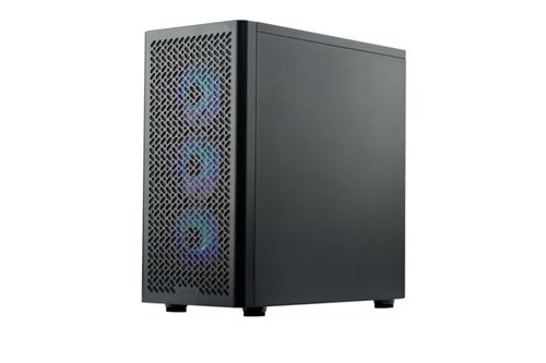 Boitier PC COOLER MASTER Elite 502 Moyen tour ATXE ATX Panneau en verre trempé 3 ventilateurs ARGB - vue 2