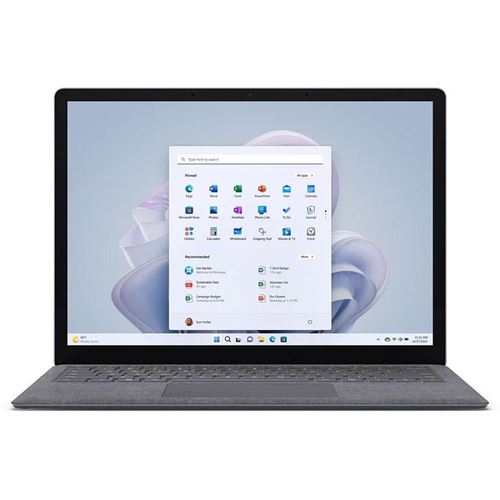 PC portable Microsoft Surface 5 13,5 Ecran Tactile Intel® Core™ i5 8 Go RAM 256 Go SSD Argent Reconditionné