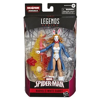 Figurine Spiderman Marvel Legends Series White Rabbit