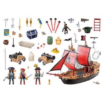13€94 sur Playmobil Pirates 70411 Bateau pirates - Playmobil - Achat & prix
