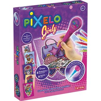 Kit créatif Lansay Pixelo Girly
